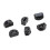 6 Stuks Gitaar String Lock Moer Blok Klem Gitaar String-Zwart 1