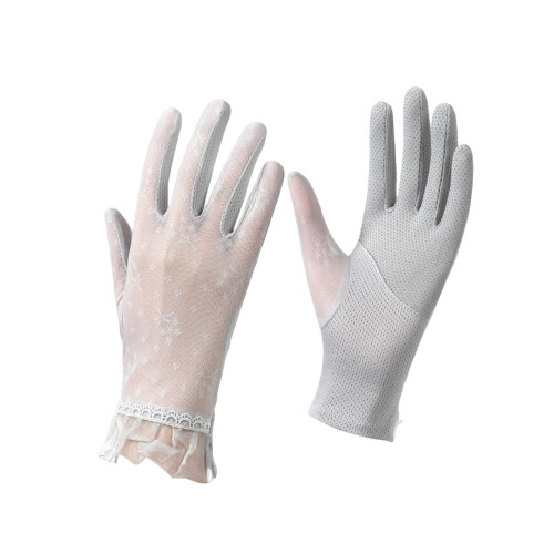 1 Paar Damen-Touchscreen-Handschuhe,-Grau