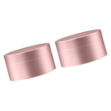 Convenient Aluminum Alloy Capsules Container-5 Rose Gold