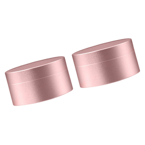 Convenient Aluminum Alloy Capsules Container-5 Rose Gold