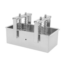 Stainless Steel Meat Press Tool with Filter Cloth for Consistent Shape and Moisture Control, Tofu Mould 11.02x5.51x3.94 Inch