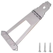 Hochleistungs-Gitarrensteg-Saitenhalter für E-Gitarre,-Silber