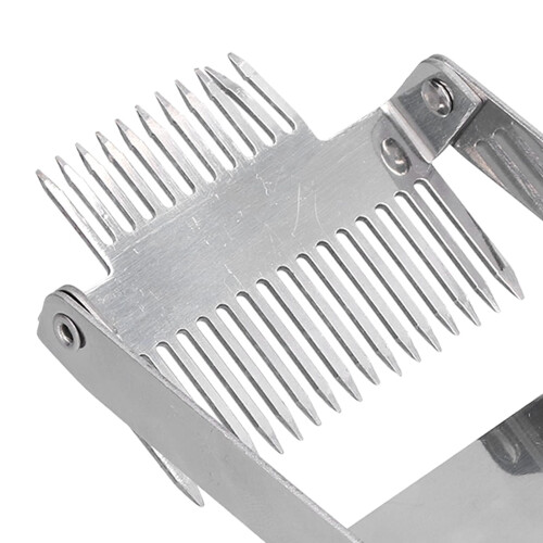 Beekeeping Tools Double Head Honey Uncapping Fork 2 in 1 Design with Ergonomic Wooden Handle 2