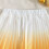 Éadaí Samhraidh 2 phíosa do Chailíní Camisole Buí Ombre agus 5