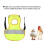 Chicken Saddle Hen Apron Green Adjustable Poultry Protector with Feather Protection and Durable Stitching 5