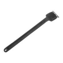 BBQ Grill Brush with Scraper and Wire Bristles, HeatResistant Long Handle Cleaner for Outdoor Grilling