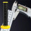 2X Ceiling and Floor Tile Height Ruler,Double-Sided Scale Dual Use Measuring Ruler with Magnetic Base 5