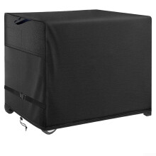 BBQ Grill Cover Waterproof Dustproof Protection for Outdoor Gas Grill and Pizza Oven 48x18x36 Black