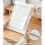 Double Layer ABS Document with Clipboard File Organiser-brown 2