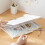 Clear ABS Document Case with Clipboard and Lanyard For-White 6
