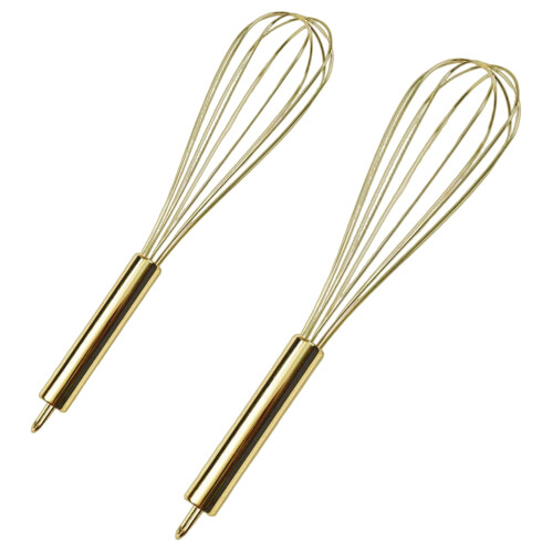 Versatile Hand Whisk Wire Whip For Preparing Creams-10 inches 1