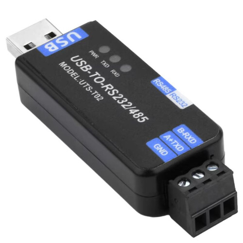 3X Módulo de Comunicação USB para RS485/RS232 Módulo de Comunicação de Conversor de Linha Serial Half-Duplex Bidirecional 2