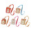 Funny Design Badge Storage Case Smooth PU-red fries 2