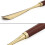 Κέρατο παπουτσιού με μακριά λαβή σε σχήμα λιονταριού, ξύλινο μεταλλικό κέρατο 4