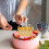 Alloy Crown Cake Topper with Rhinestones Type 8 4