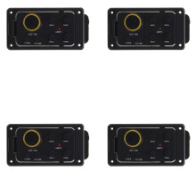 4X KLT-10B 4 Band EQ Equalizer Preamp Guitar Pickup with Tuner Hard Bridge Piezo Pickup for Guitar 36 and 38