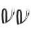 2X Car Hand Speaker Microphone Replacement Mic Cables Cord Wire for  MH-48A6 1