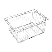 Folding Camping Table Basket with RustResistant Frame, Lightweight Foldable Outdoor Storage Organizer for BBQ Picnic and Travel