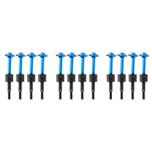 12 Pièces Séries Arbre D'Entraînement Universel En Métal CVD 53792 pour TT-01 TT01 TT-02 TT02 TA04 1/10