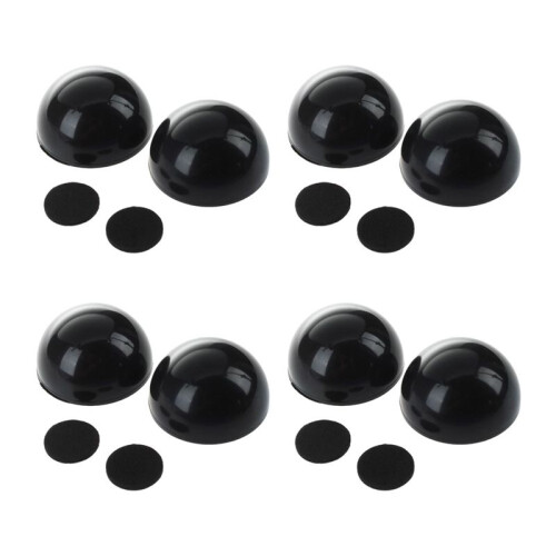 8 Pcs Laptop Notebook Black Antiskid Cool  Cooler Stand Pad