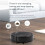 2X  Robot Vacuum Cleaner 3-In-1 Household Cleaning Machine Automatic Vacuum Cleaner,Black 3