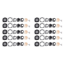 10x TK4 Trimmer Carburetor Carb Rebuild Kit Fits Garden Tools Parts for B45 Carburetor