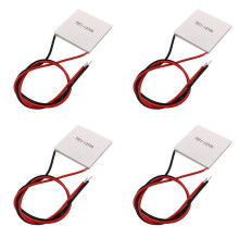 4X Tec1-12706 Termoelektrisk Kylare Peltier 40x40mm 12v Halvledare Kylning Qcmax 60-72w Kylstycke