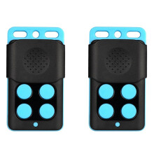 2X Control Remoto Clon de 433 MHz, Duplicador RF, Copia de Control Remoto, Código Fijo, Control Remoto Inalámbrico de 433 MHz para Puerta de Garaje