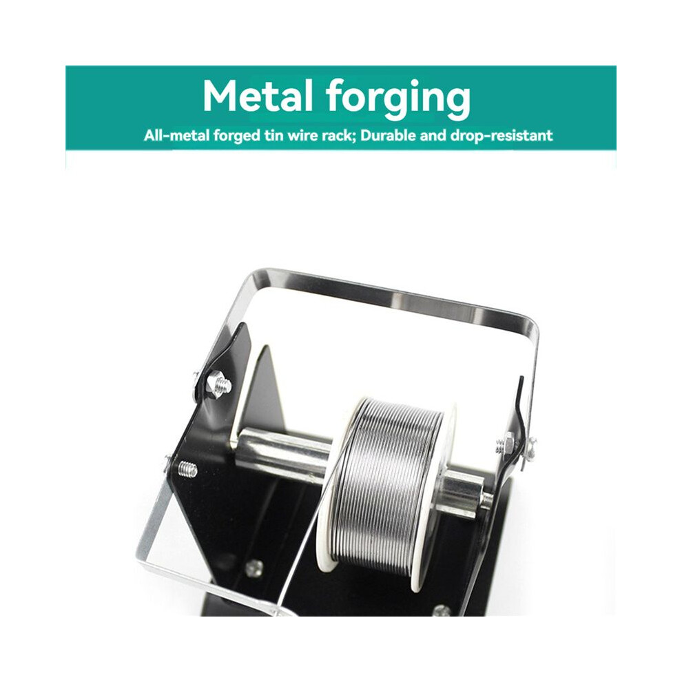 4X Soldering Wire Stand Holder Tin Solder Rack For Soldering Iron Stand Tin Welding Wire Bracket Tin Wire Rack 6032879119358