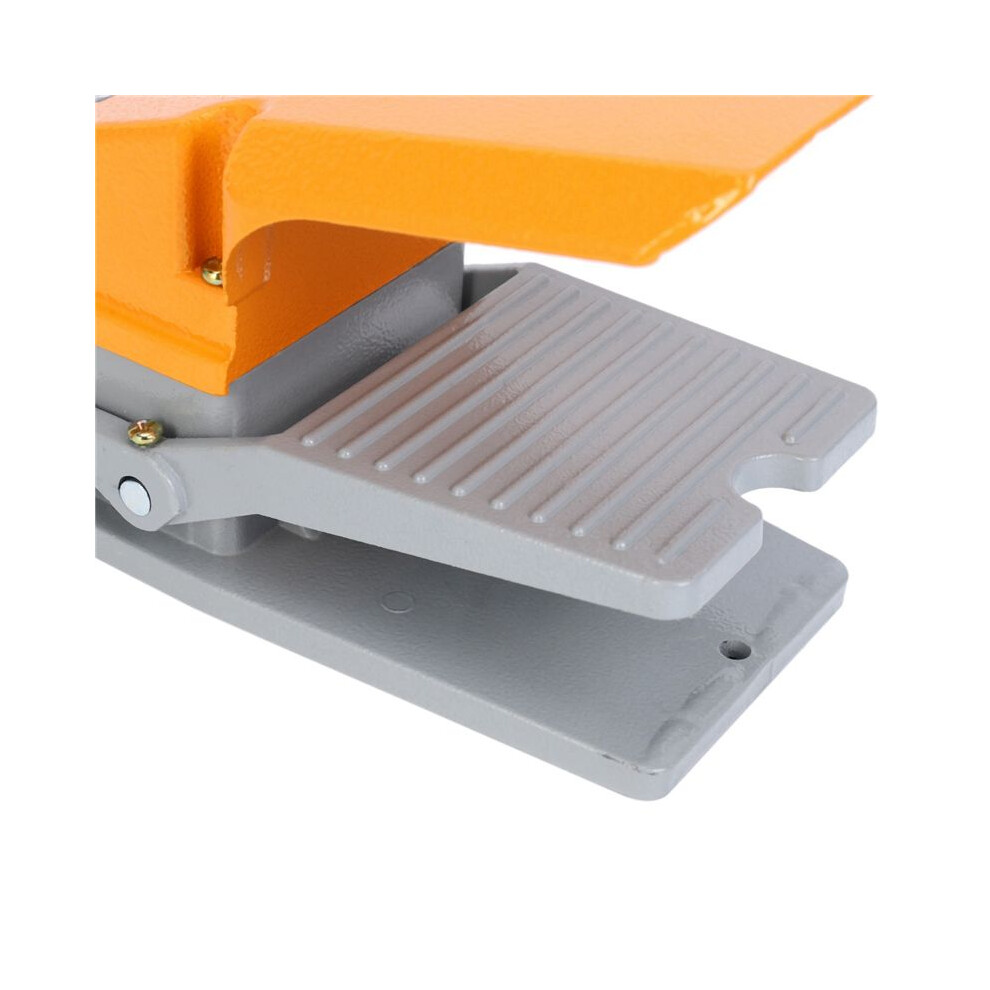 5X Lt4 Foot Aluminium Case Treadle Pedal For Machine Tool Control Silver Contact 6031416276394