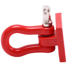 3X 2Pcs Metal Front Rear Bumper Rescue Trailer Hook & Mount Set for Wpl RC Car Truck Light Weight Durable Parts