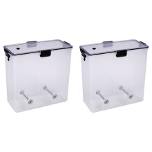2X 3D Printer Filament Dryer Box Airtight and Moisture-Resistant for 3D Printer Pla Abs Filaments 3D Printer Parts