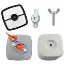 Air Filter Cover 13031305863 for Echo PE230 GT201R DH212 GT200 SRM210, Durable Dual Cover Assembly with Secure Airflow Seal