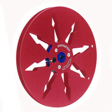 2pcs 7 Inch 8 Hole Opener Empty Reel Aluminum Recording Tape Metal Reel Tape Recorders D