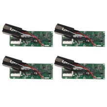 4X Li-Ion Battery Charging Protection Circuit Board PCB Replacement for 18V P108 RB18L40 Multimeter Multitool