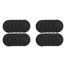 20Pcs Charcoal Filter for Compost Bucket 6.7 Inch Kitchen Activated Carbon Compost Bin Filter Replace for Countertop Bin