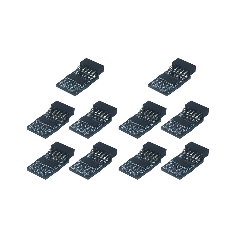 10X Tpm2.0 Module Lpc 12Pin Module With For Infineon Slb9665 Windows 11 Upgrade For Gigabyte Motherboard For Gc-Tpm2.0 S 6032787141861