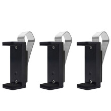 3X Autoschlüssel-Clip-Halter, Auto-Sonnenblenden-Clip, Garagentorsteuerung, Verstellbar, 47 - 67 mm, Garagen-Fernbedienungs-Clip, Zubehör