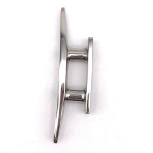 3X 316 Roestvrij Staal Gepolijst Combo Mooring Cleat 2-Gaats Hardware Bootschoenplaatjes voor Marine Bootdek Touwbinder Jacht