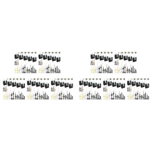 50 Pcs Clock Movement Mechanism Parts Silence Quartz DIY Wall Clock with 7 Different Pairs Clock Hands Replacement Kit