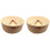 2X 7 Days Weekly Wooden Pill Case Box Solid Wood Pillbox Compartment Medicine Tablet Dispenser Splitters Organizer 1
