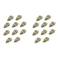 20Pcs Oiler Pneumatic Tool Accessories- 1/4inch NPT Oiler Oil Lubricator for Air Compression Air Tool Oiler -Yellow