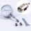 2X Roller Contact Point for Dial Indicator 10mm Diameter Wheel M2.5 Thread Stainless Steel Roller Measuring 8