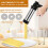 2X Churrera Churro Maker Machine RVS Churro Maker Kit met 3 Verschillende Tips, Spuitmond Hol 3