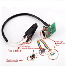 2X para Adaptador FEM BDC, Clip Universal Sop8 para Herramienta de Llave Xhorse, Además de Vvdi Prog Cgdi Acdp para Accesorios de la Serie X1 X3 X5 3