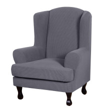Décoration tendance pour le salon, housses pour fauteuils à oreilles, housses de canapé extensibles en spandex, dessous élastique antidérapant,