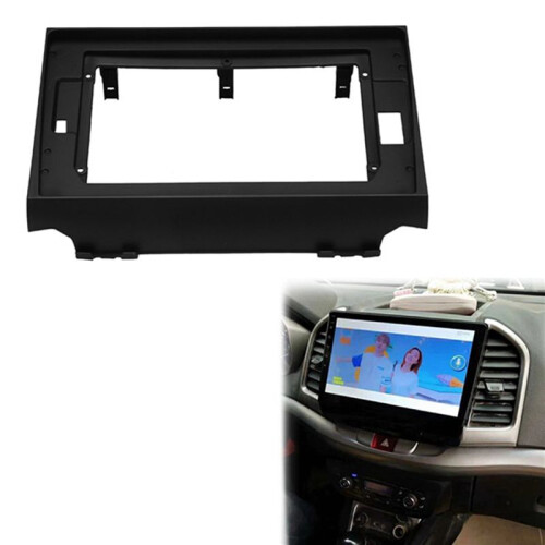 2X Fascia Do Rádio Do Carro de 2Din 10,1 Polegadas para JAC Refine S3 13-16 DVD Stereo Frame Plate Adapter Mounting Dash Installation Bezel 1