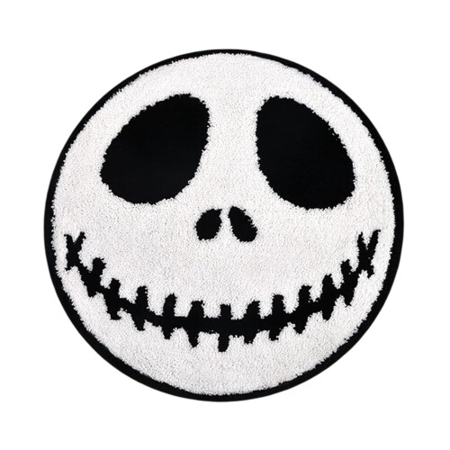Round Halloween Non-slip Bath Mat