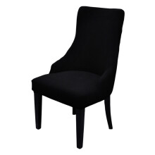 Housse de chaise de salle à manger infroissable, facile à installer, réutilisable et imperméable. Housse amovible et lavable. Matériau