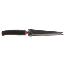 Weed Puller Hand Weeder Tool with Ergonomic Wood Handle, Carbon Steel Forked Tip for Deep Root Removal